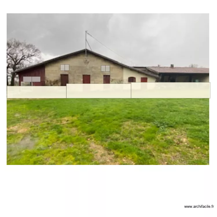 INSERTION GRAPHIQUE MURETTE . Plan de INSERTION GRAPHIQUE MURETTE . Plan de