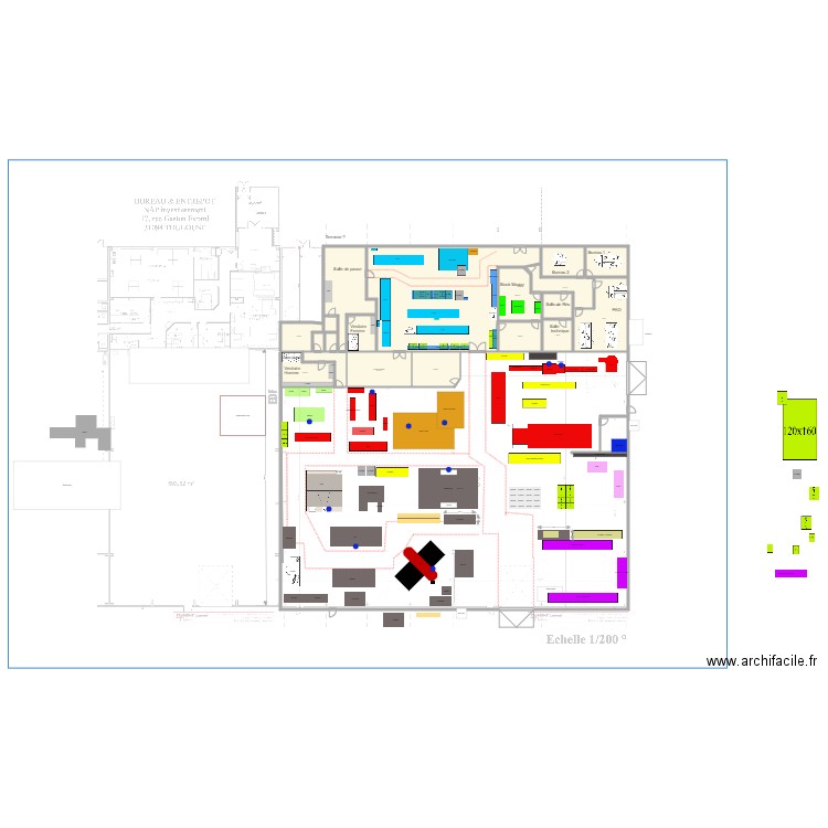 Atelier V10 Pneumatique. Plan de 0 pièce et 0 m2