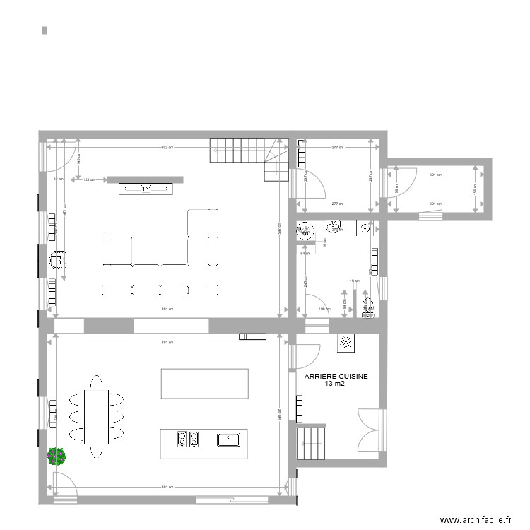 MAISON. Plan de 0 pièce et 0 m2