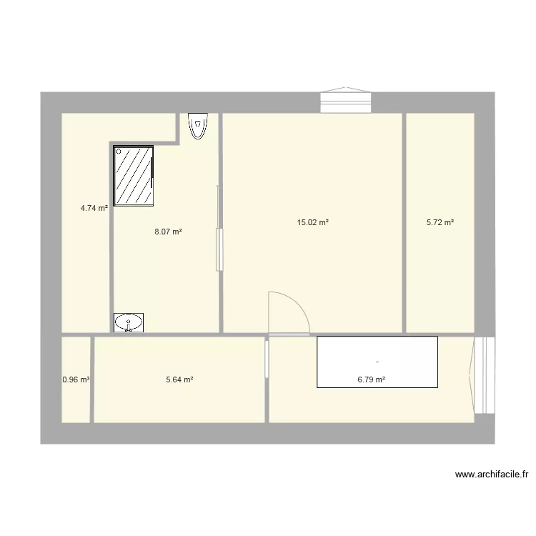 2eme &eacute;tage L5. Plan de 