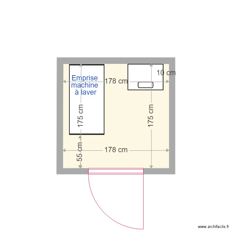 chaufferie. Plan de 0 pièce et 0 m2