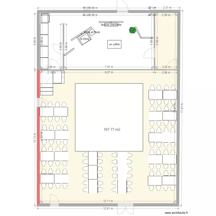 TTL salle des fêtes 2. Plan de TTL salle des fêtes 2. Plan de