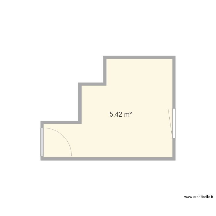 plan salle de bain Patricia. Plan de 0 pièce et 0 m2