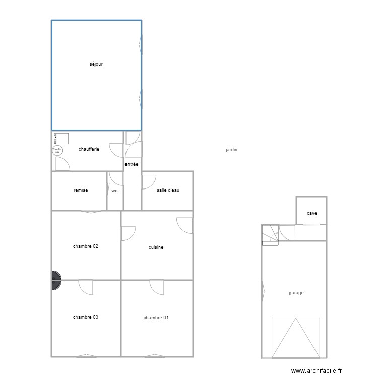 indivision auvinet. Plan de 0 pièce et 0 m2