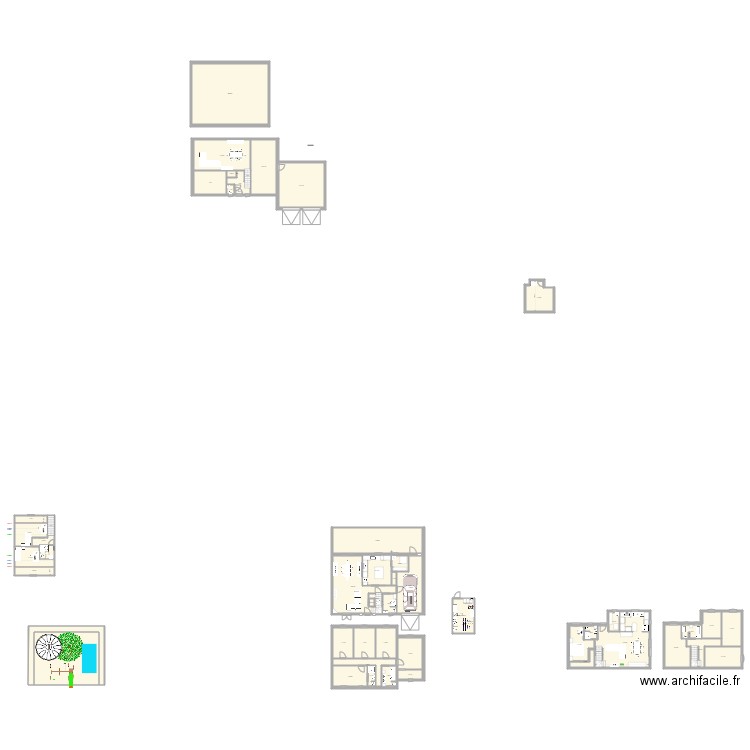 222. Plan de 0 pièce et 0 m2