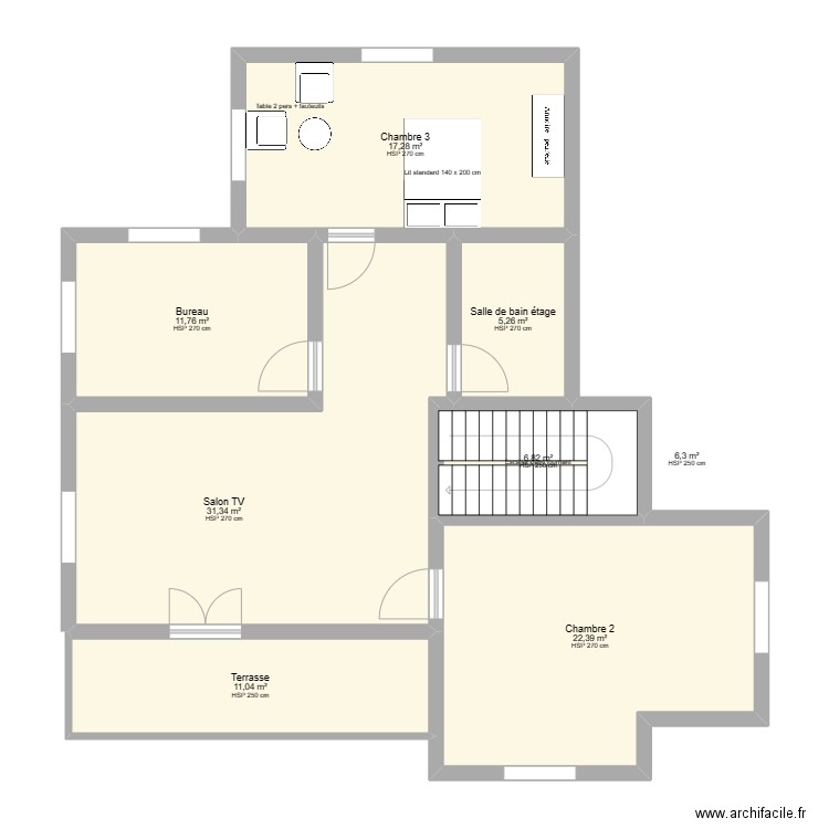 MaisonRose. Plan de 0 pièce et 0 m2