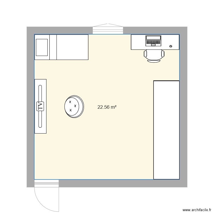 chambre alisea 2. Plan de 0 pièce et 0 m2