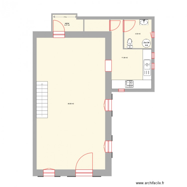 APPARTEMENT A. Plan de 0 pièce et 0 m2