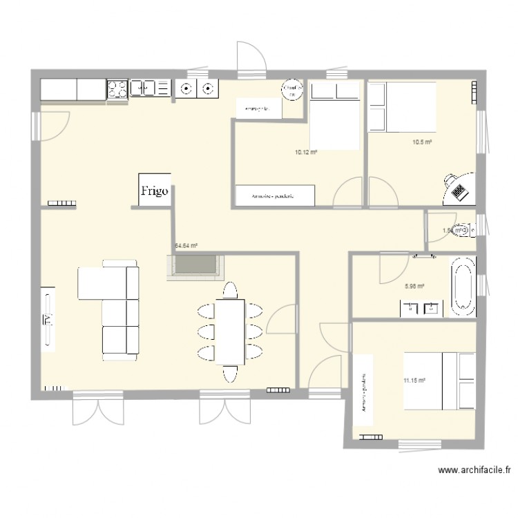 maison paulx 2. Plan de 0 pièce et 0 m2