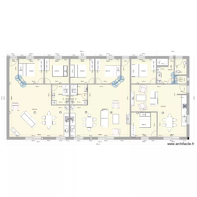 plan appartement rdc 2. Plan de 