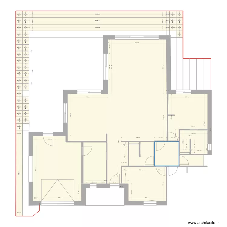 maison en V. Plan de maison en V. Plan de