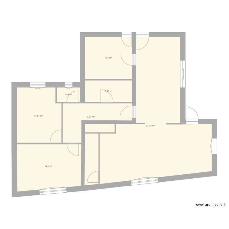 Maison du bas. Plan de 0 pièce et 0 m2