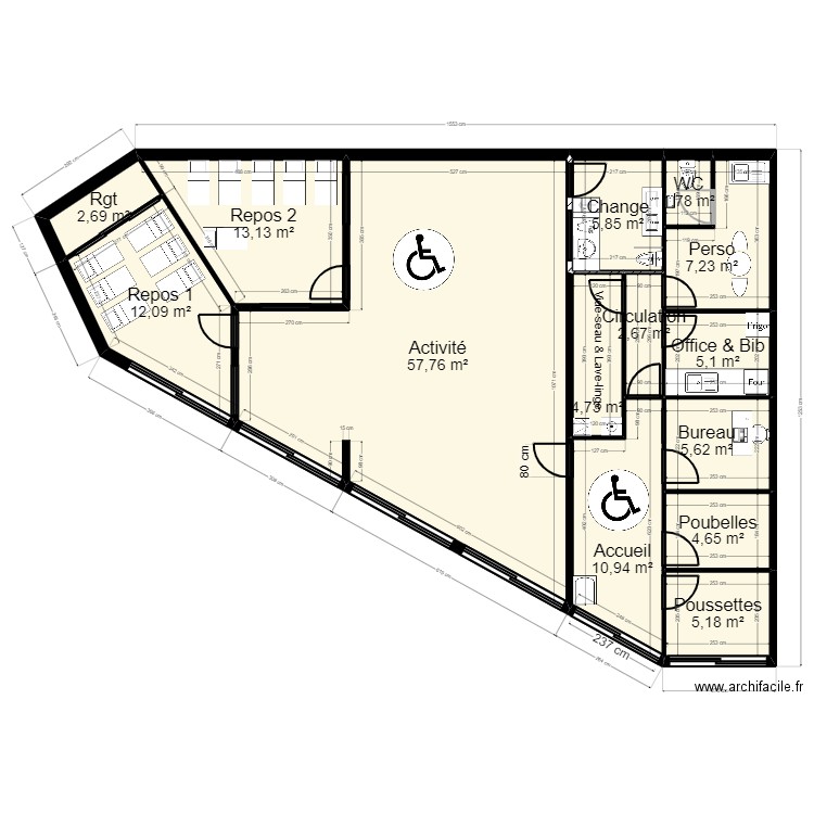 94C97B projet_1. Plan de 0 pièce et 0 m2