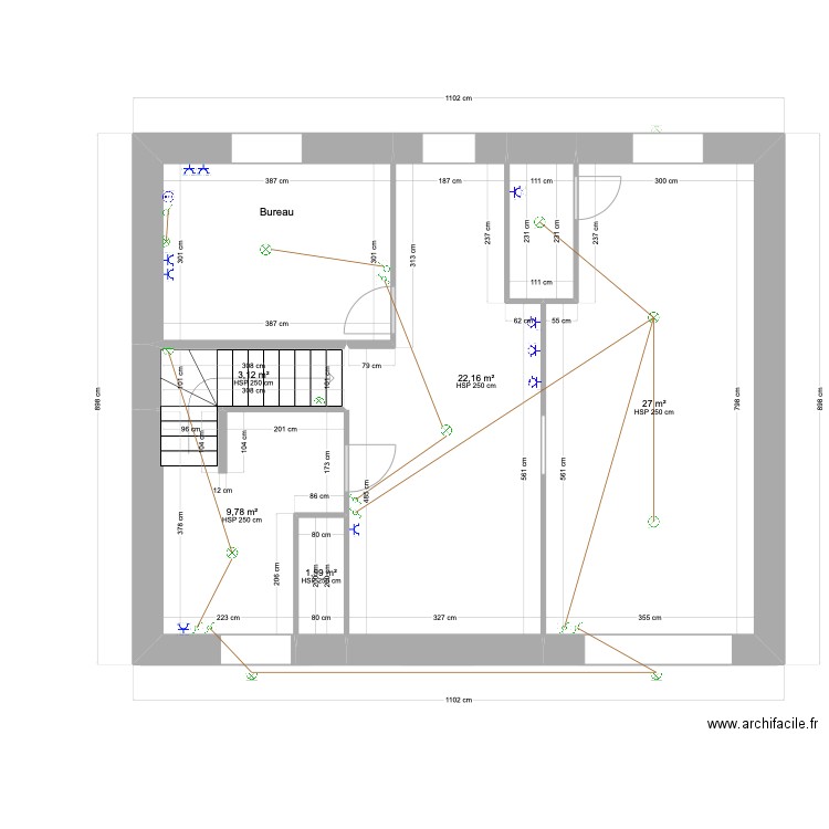 Antoine. Plan de 0 pièce et 0 m2