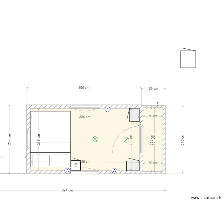 roulotte fournier. Plan de 0 pièce et 0 m2