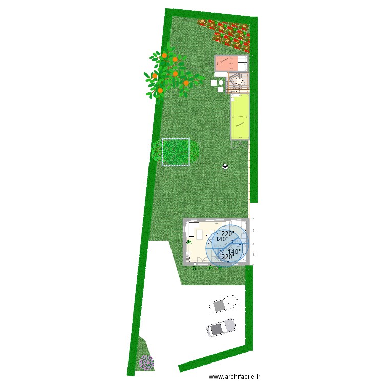 Rte de Borthélo meublé. Plan de 0 pièce et 0 m2