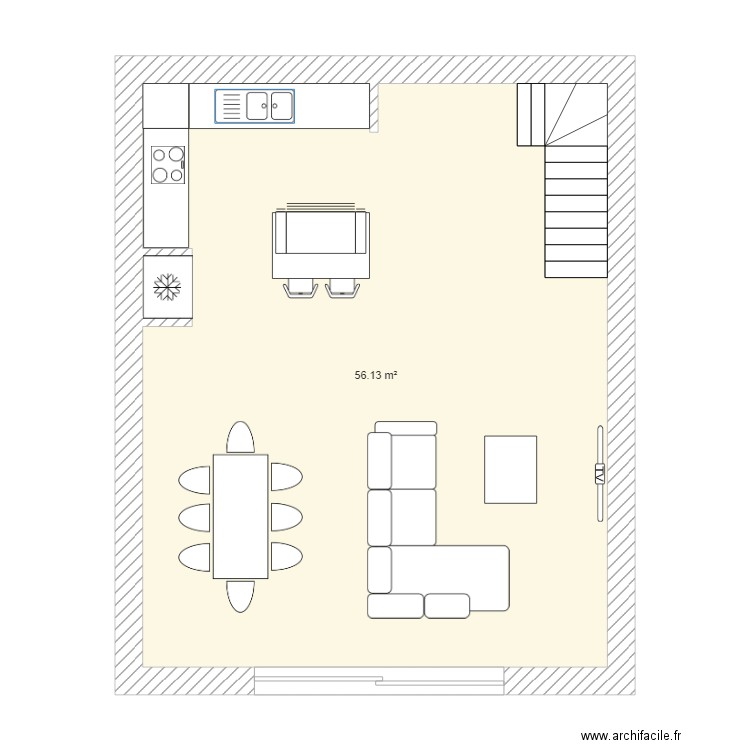 ferme sainte marie étage 1. Plan de 0 pièce et 0 m2