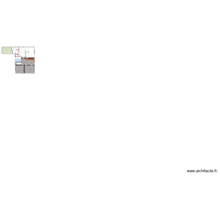 ETAGE GASPARD YUTZ REVU TERRASSE . Plan de 