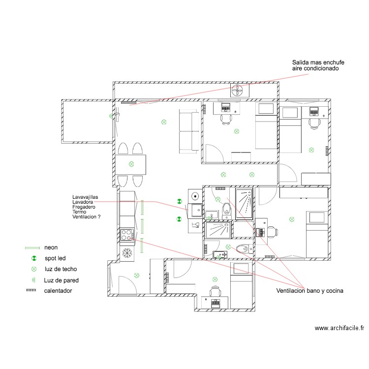 Villareal con meublos. Plan de 0 pièce et 0 m2