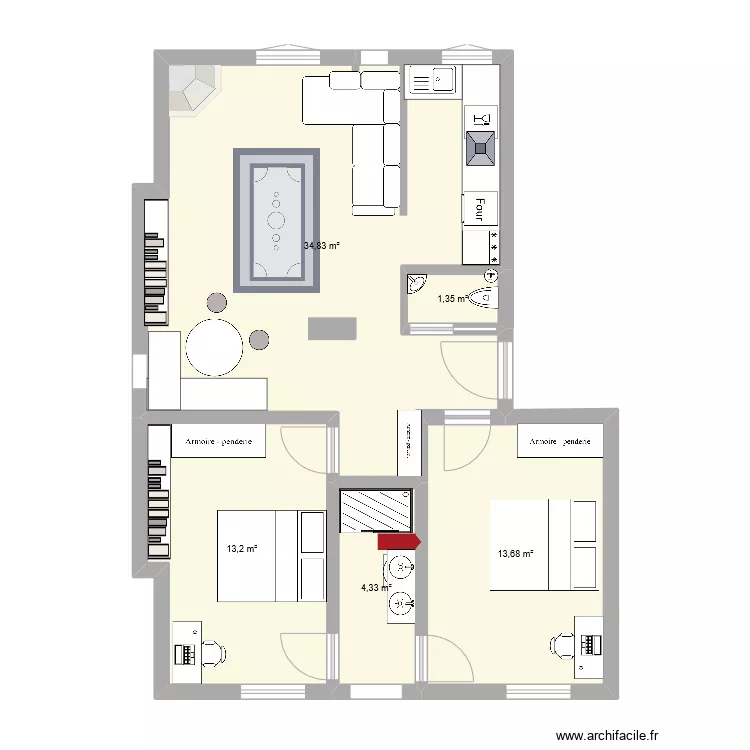 CA2 v6 Charles Girard. Plan de 