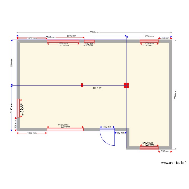 45 5 Владимир sv. Plan de 0 pièce et 0 m2