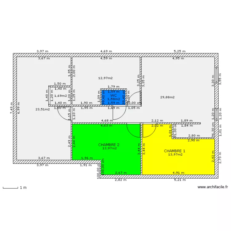 ETAGE 10 ESC droit. Plan de ETAGE 10 ESC droit. Plan de