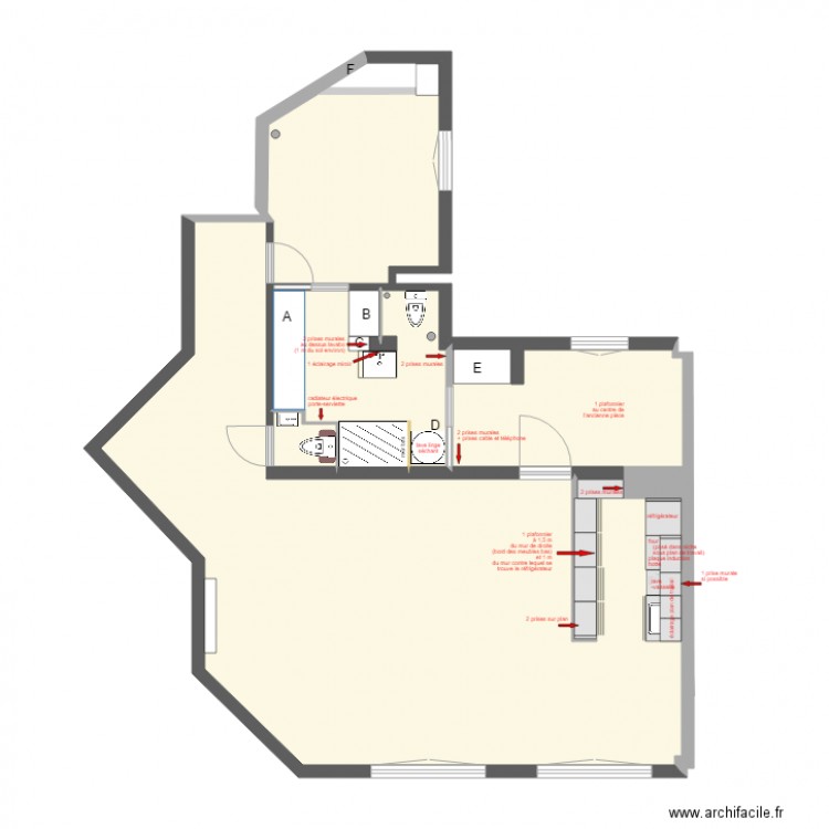 Ledru Rollin Electricité. Plan de 0 pièce et 0 m2