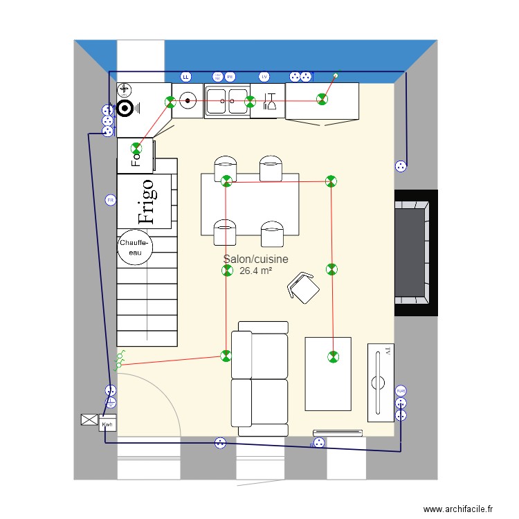 55 le Rozel RDC. Plan de 0 pièce et 0 m2