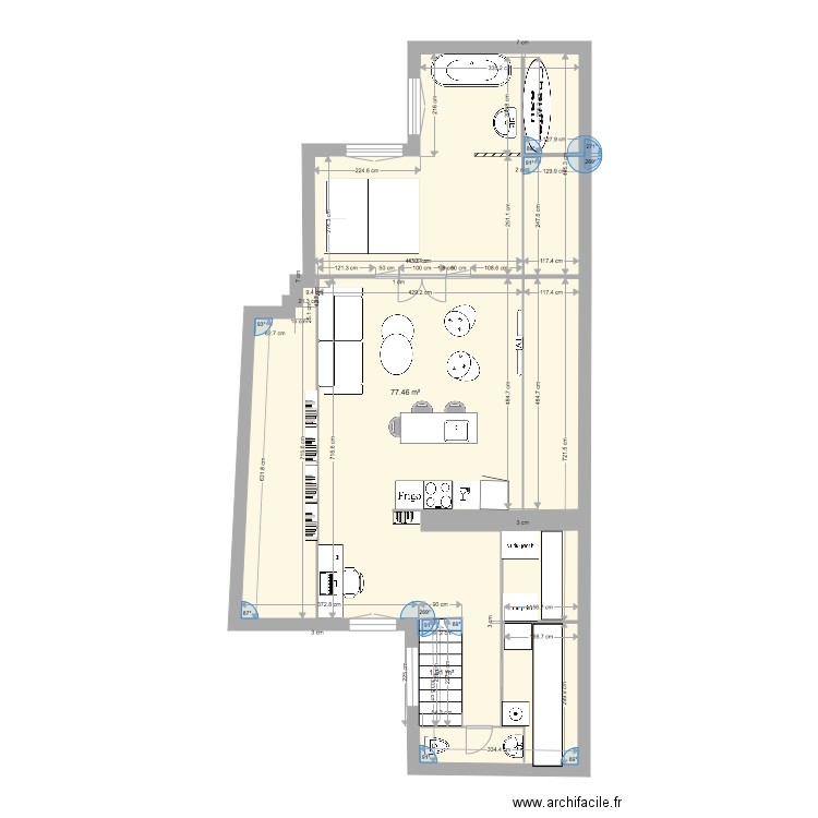 saint ho 1. Plan de 0 pièce et 0 m2