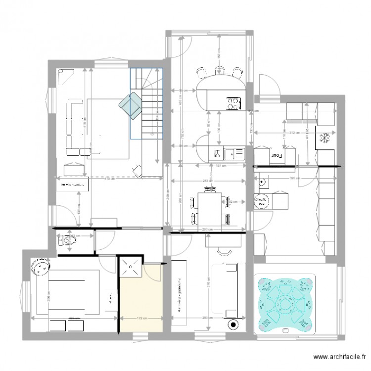 MARCHEPRIME. Plan de 0 pièce et 0 m2