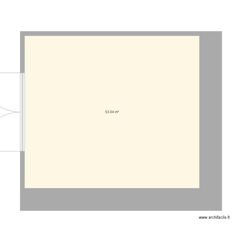 plan garage. Plan de 0 pièce et 0 m2