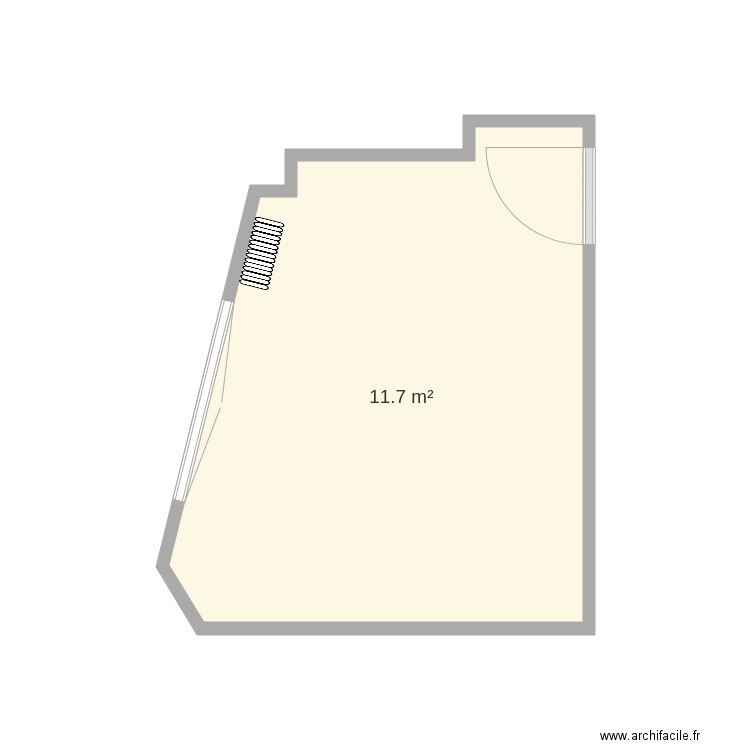 Chambre Gabin 32JG. Plan de 0 pièce et 0 m2