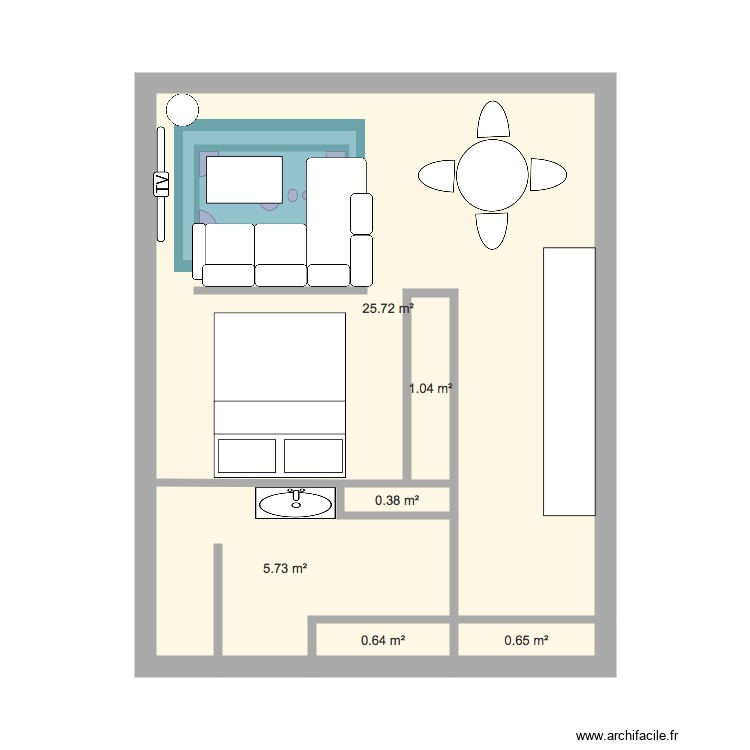 Essaie 2. Plan de 0 pièce et 0 m2