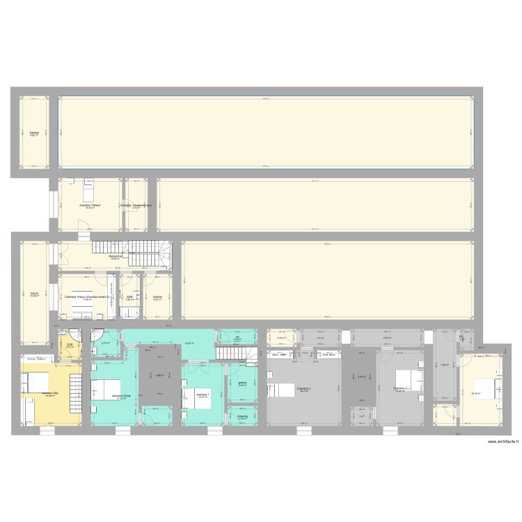 Mignovillard RDC d&eacute;finitif bis. Plan de 0 pièce et 0 m2