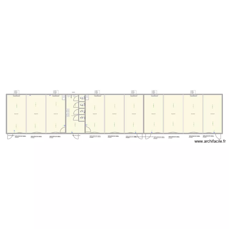 Esneux, assemblage 3. Plan de 15 Pièces et 185 m² Esneux, assemblage 3. Plan de 15 Pièces et 185 m²