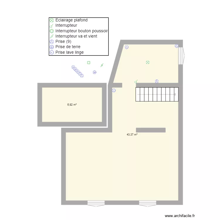 MADO RDC ELEC. Plan de 