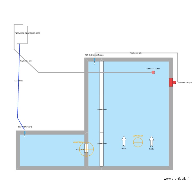 TANGREEN - GEMBLOUX - S00080. Plan de 3 pièces et 51 m2