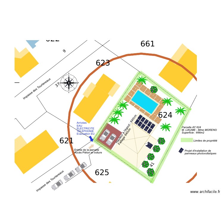 PlanMasse. Plan de 0 pièce et 0 m2