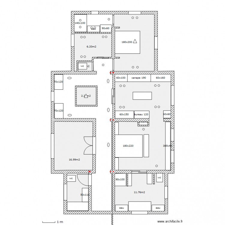 Luminaires Béchet 1°. Plan de 0 pièce et 0 m2