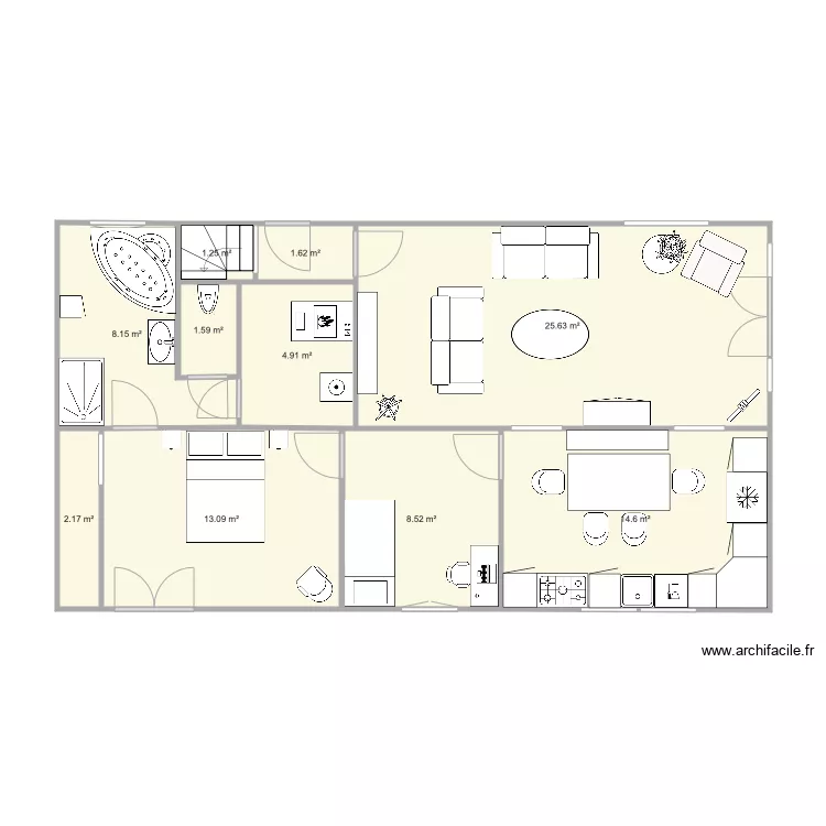 Vernières. Plan de Vernières. Plan de