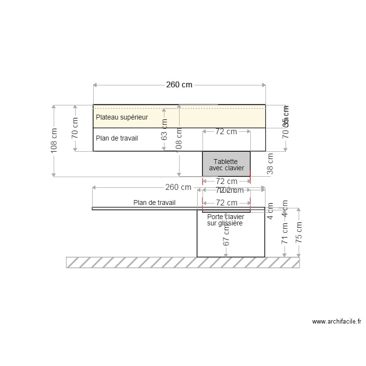 MAIRIE DE DALOU 3 ZOOM VDU. Plan de 0 pièce et 0 m2