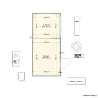 V&eacute;randa en chambre