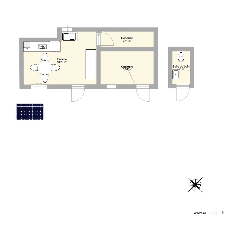 4Vents. Plan de 0 pièce et 0 m2