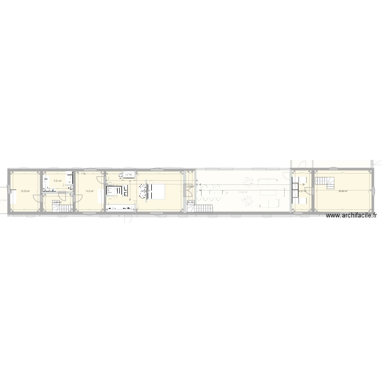 Les Bruyères. Plan de 0 pièce et 0 m2