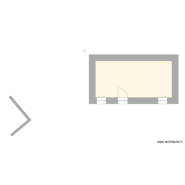 creche. Plan de 0 pièce et 0 m2