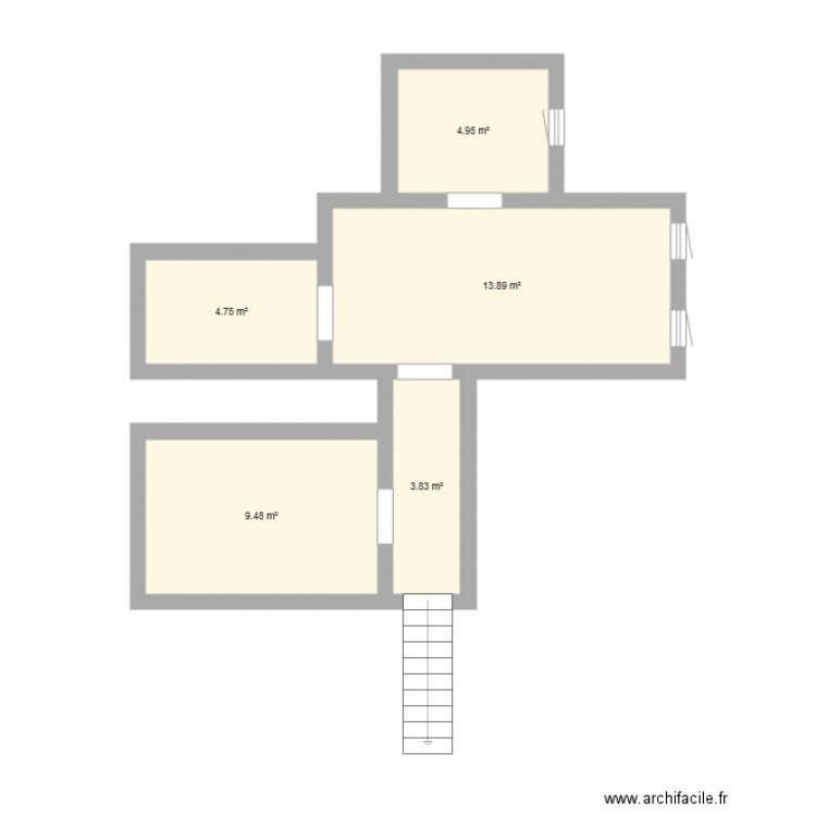 plan de la maison e33. Plan de 0 pièce et 0 m2