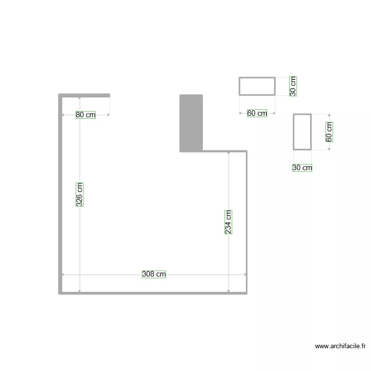 plan carrelage . Plan de 