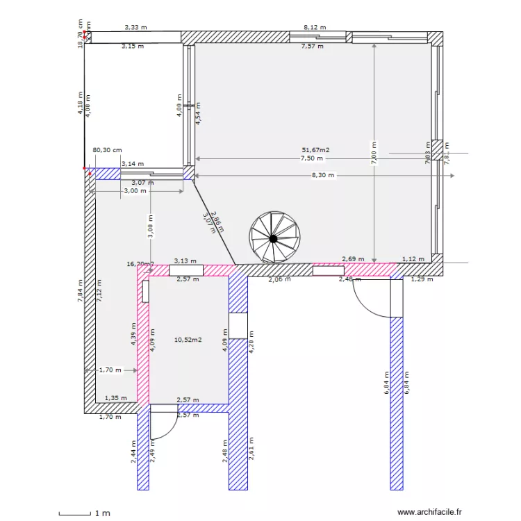 plan arandissement modif. Plan de 