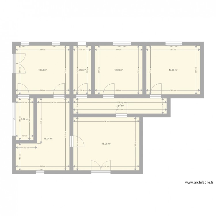 PROJET. Plan de 0 pièce et 0 m2