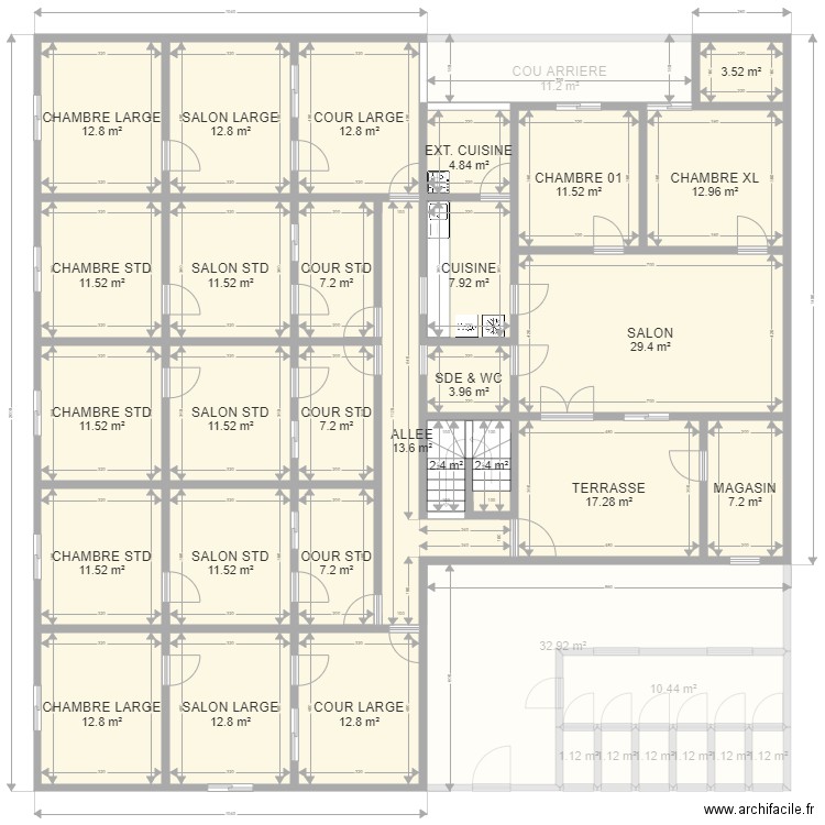 ABIDJAN REDONE . Plan de 0 pièce et 0 m2